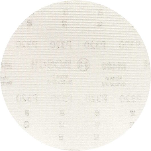 Bosch M480 150mm Net Abrasive Sanding Disc 150mm 320g Pack of 5