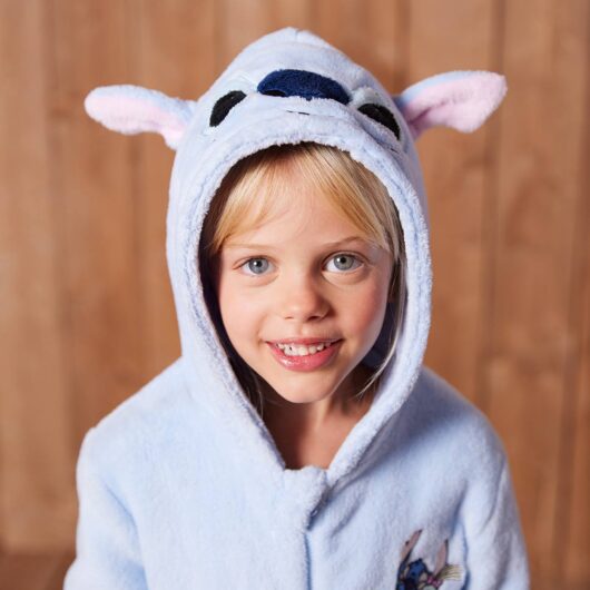 Disney® Stitch girls' pyjamas sky blue