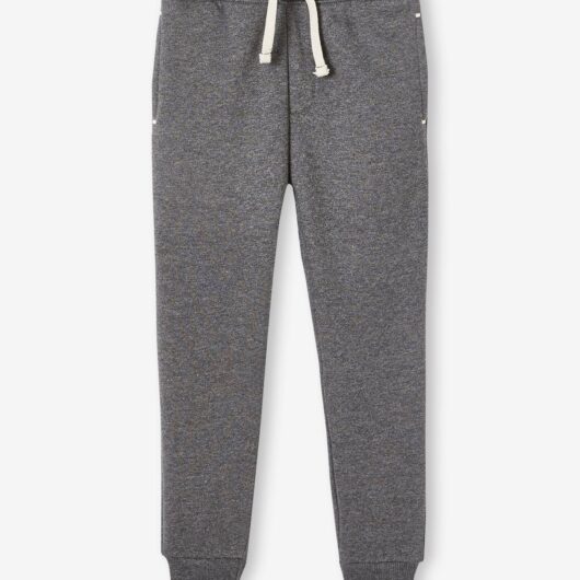 Fleece Joggers for Boys grey dark mixed color