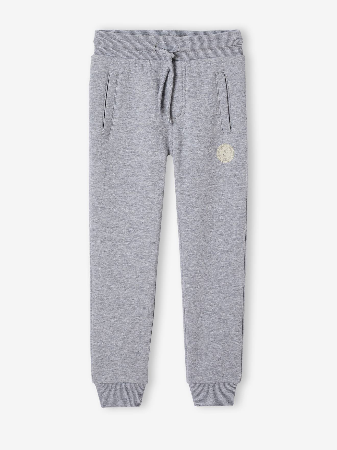 Fleece Joggers for Boys grey