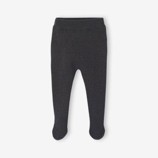 Footed Trousers for Newborns anthracite
