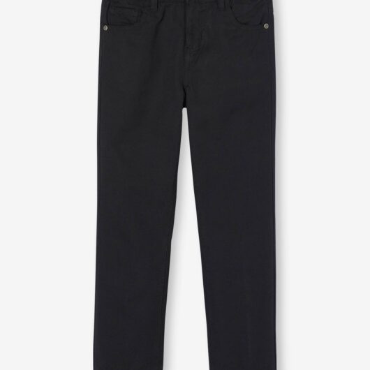 Indestructible Straight Leg Trousers with Jersey Knit Lining, for Boys black