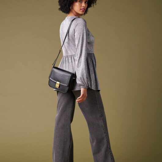 Occasion Wear Blouse-Like Top for Maternity, ENVIE DE FRAISE silver