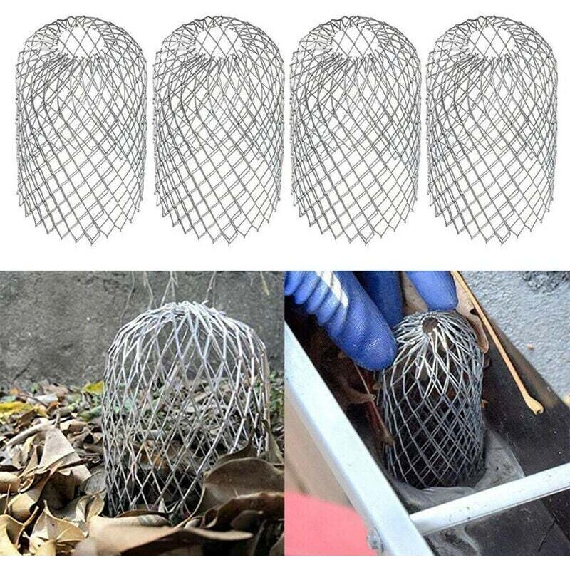 Pieces Aluminum Gutter Filters, Gutter Guards, Metal Gutter Protectors, Leaf Guards for House, Eaves, Ditch, Sewer