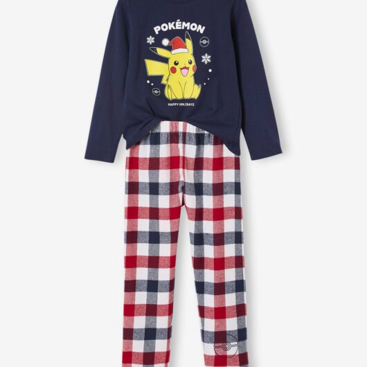 Pokemon Christmas Pyjamas for Boys navy blue