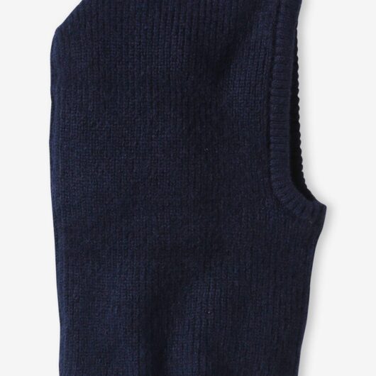 Rib Knit Beanie for Boys night blue