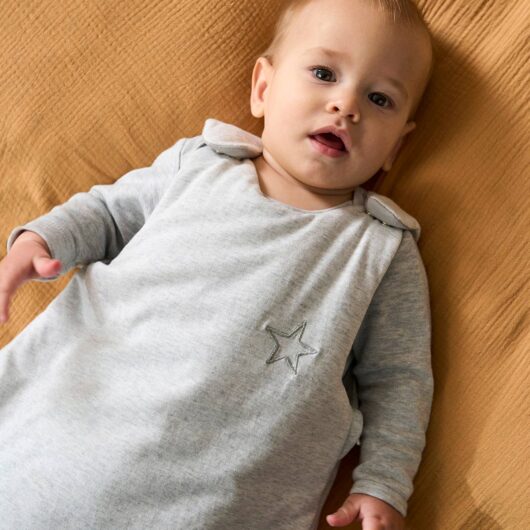 Sleeveless Baby Sleeping Bag Essentials, Annecy marl grey