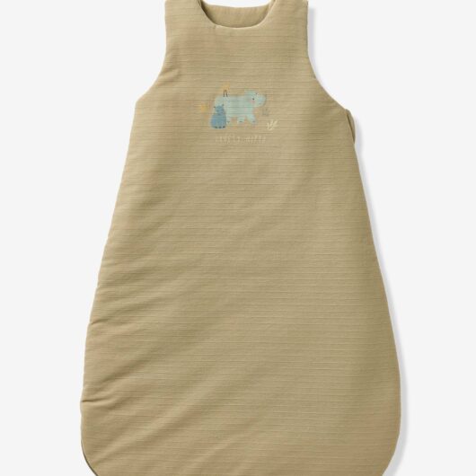 Sleeveless Hippo Sleeping Bag for Babies, BAYOU green