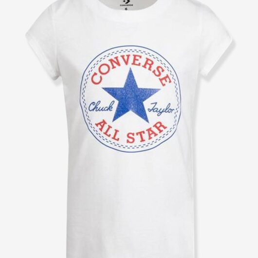 Timeless Chuck Patch Tee by CONVERSE white