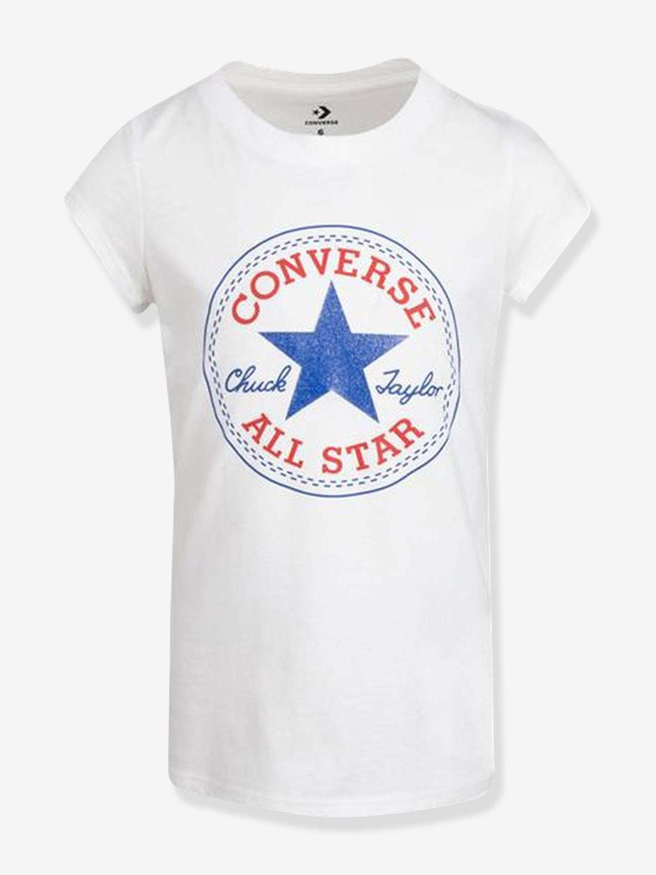 Timeless Chuck Patch Tee by CONVERSE white