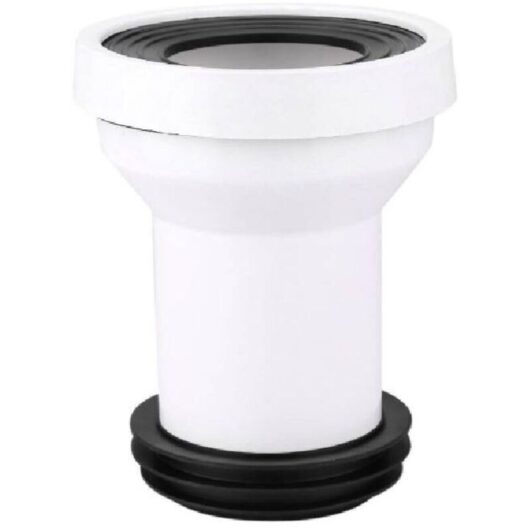 Toilet Accessories - Toilet Sewer Installation Accessories - Plastic Toilet Sewer Pipe Installation Connector Sealing Accessories