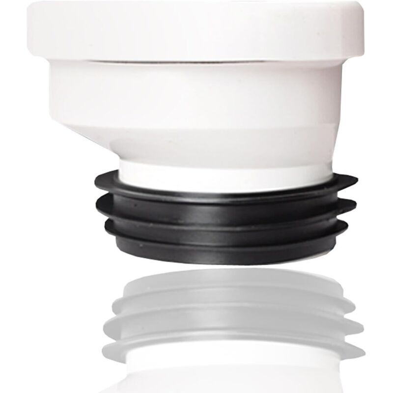 2cm eccentric connecting pipe, rigid angled plastic toilet pipe nozzle, drain, straight eccentric, toilet connection fitting