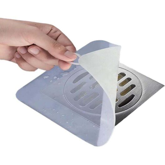 2pcs, floor drain mat, deodorizing, sewer deodorizing, suitable for kitchen, bathroom and laundry, 15 x 15 x 15 cm