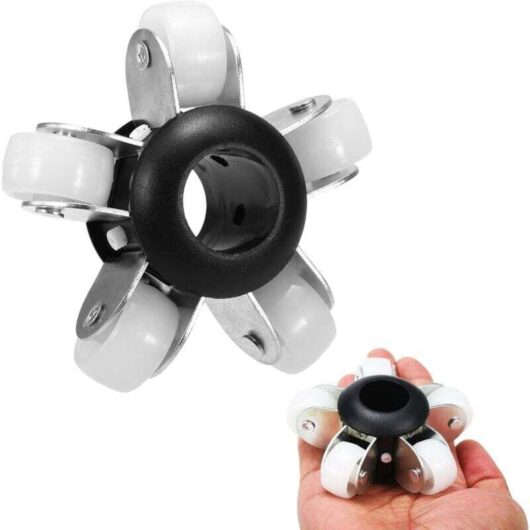 90mm Guide Wheels for Sewer Cameras - Stainless Steel - Compatible with 23mm Pipes