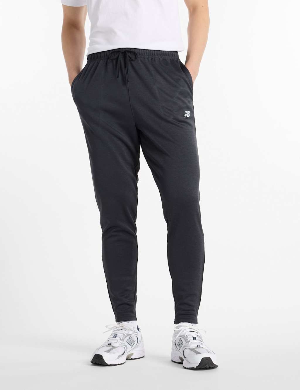 New Balance Sport Knit Trousers Black