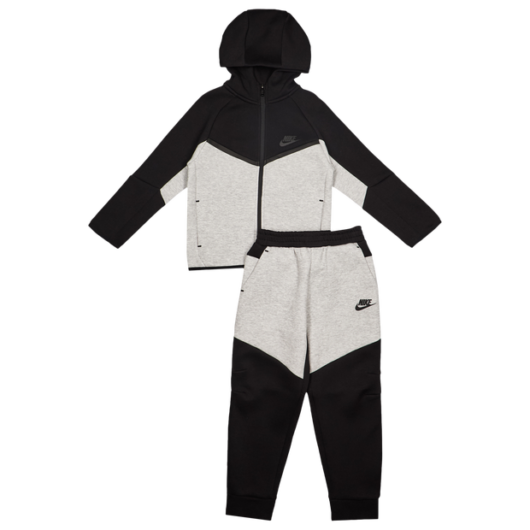 Nike Tech Colorblock Unisex Tracksuits - Black - Size 2 - 3 Years