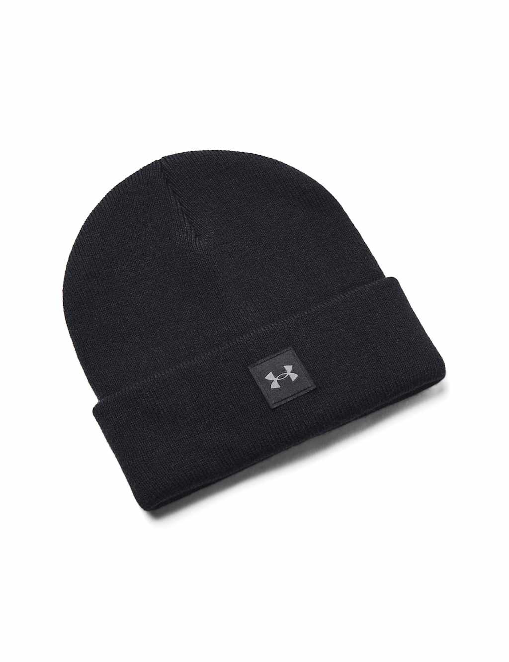Under Armour Halftime Cuff Knitted Rib Beanie Hat Black