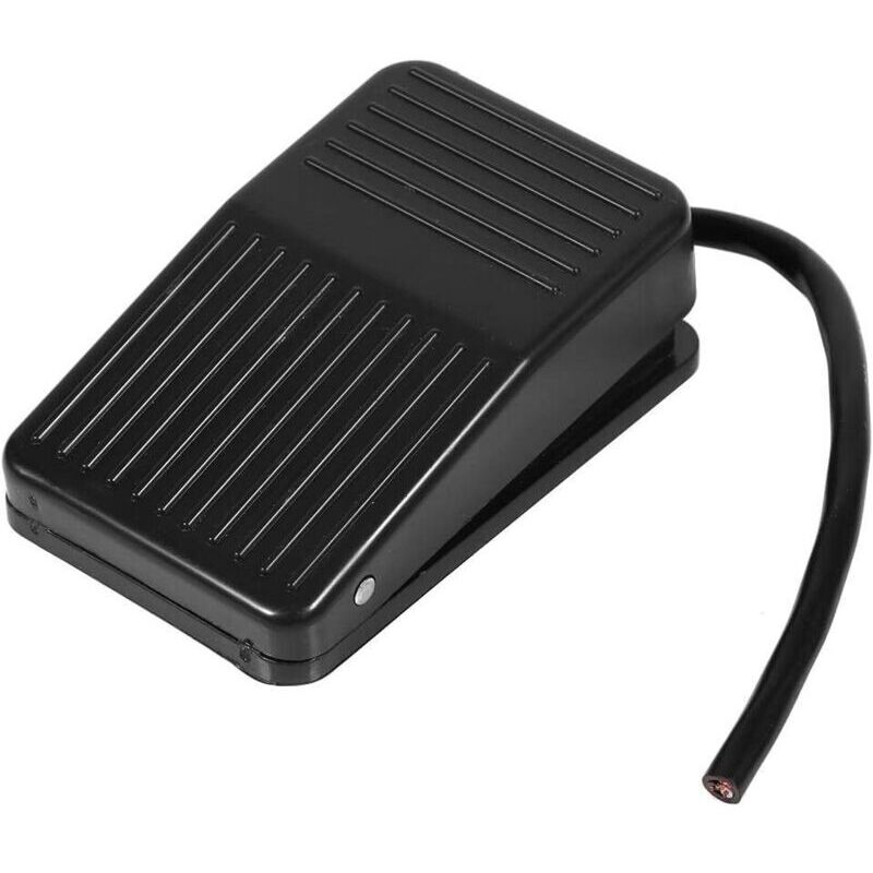 220V 10A Foot Switch, Plastic Electric Foot Switch for Switching Equipment, Lamps, Household Appliances, Sewing Machines
