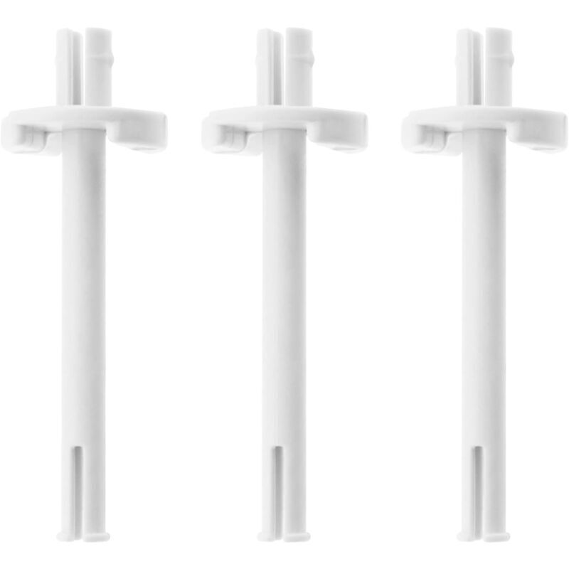 3pcs Bobbin Pins Replacement Compatible with RS2000 Sewing Machines Plastic Shuttle Frame Thread Needle Accessories (141000516)