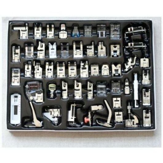 52 Pcs Sewing Machine Foot Multifunction Foot Professional Presser Feet for Brother, Singer and Home Sewing Machine, 505A Presser Foot Set +