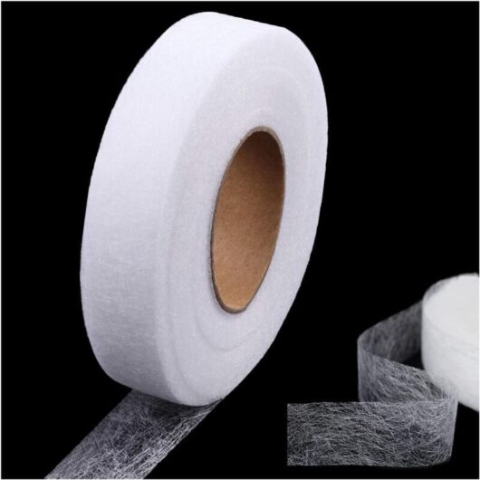 60-meter fusible hemming tape, 20mm wide, for sewing and hemming fabrics, trousers,