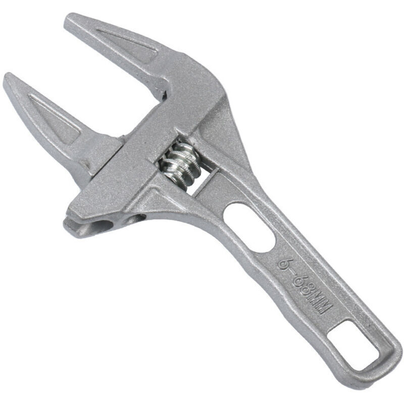 Adjustable wrench, multi-function bathroom wrench, short handle, sewer pipe repair, air conditioning, live port wrench
