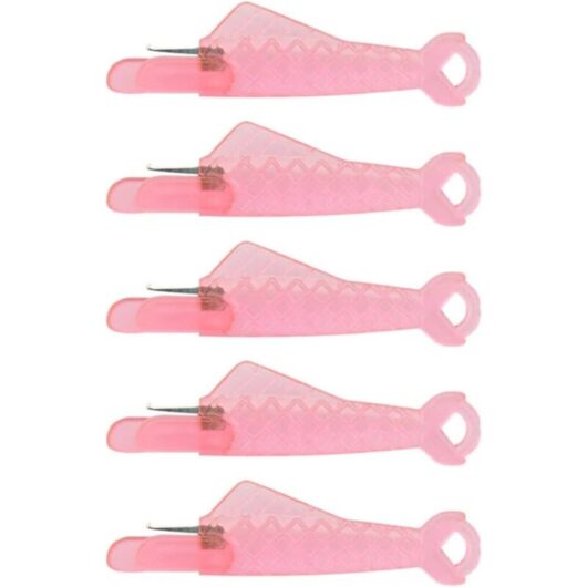 CCYKXA Sewing Machine Needle Threader, 5-Piece Plastic Needle Threader Set for Sewing, DIY Plastic Threader, Sewing Needle Threader for Sewing,