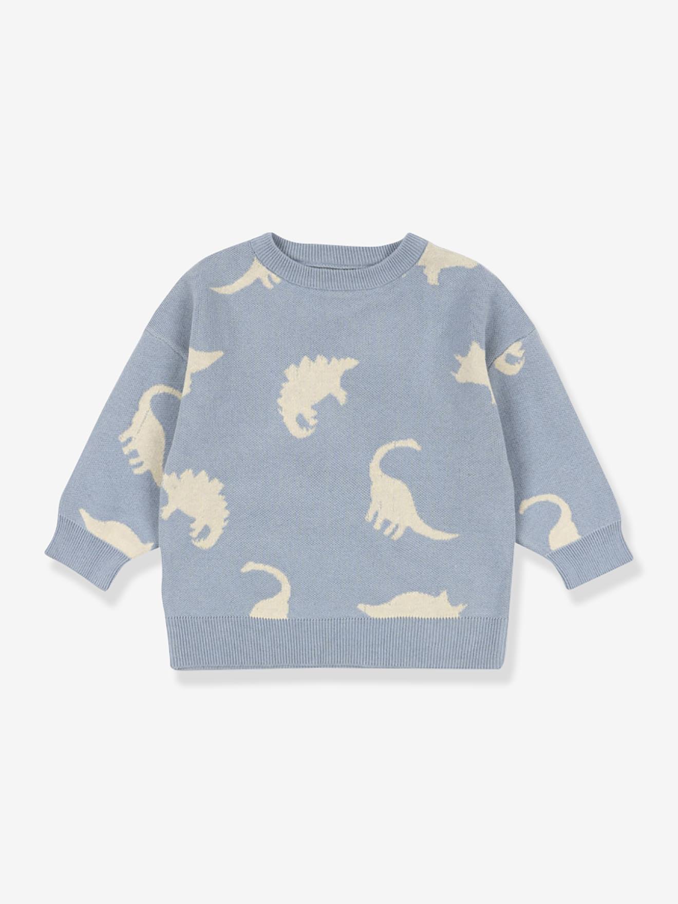 Dinosaur Sweatshirt, KONGES SLOJD grey