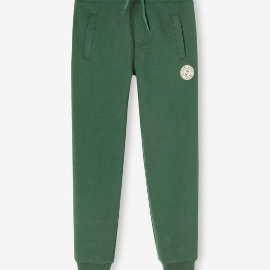 Fleece Joggers for Boys fir green