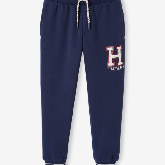 Fleece Joggers for Boys navy blue