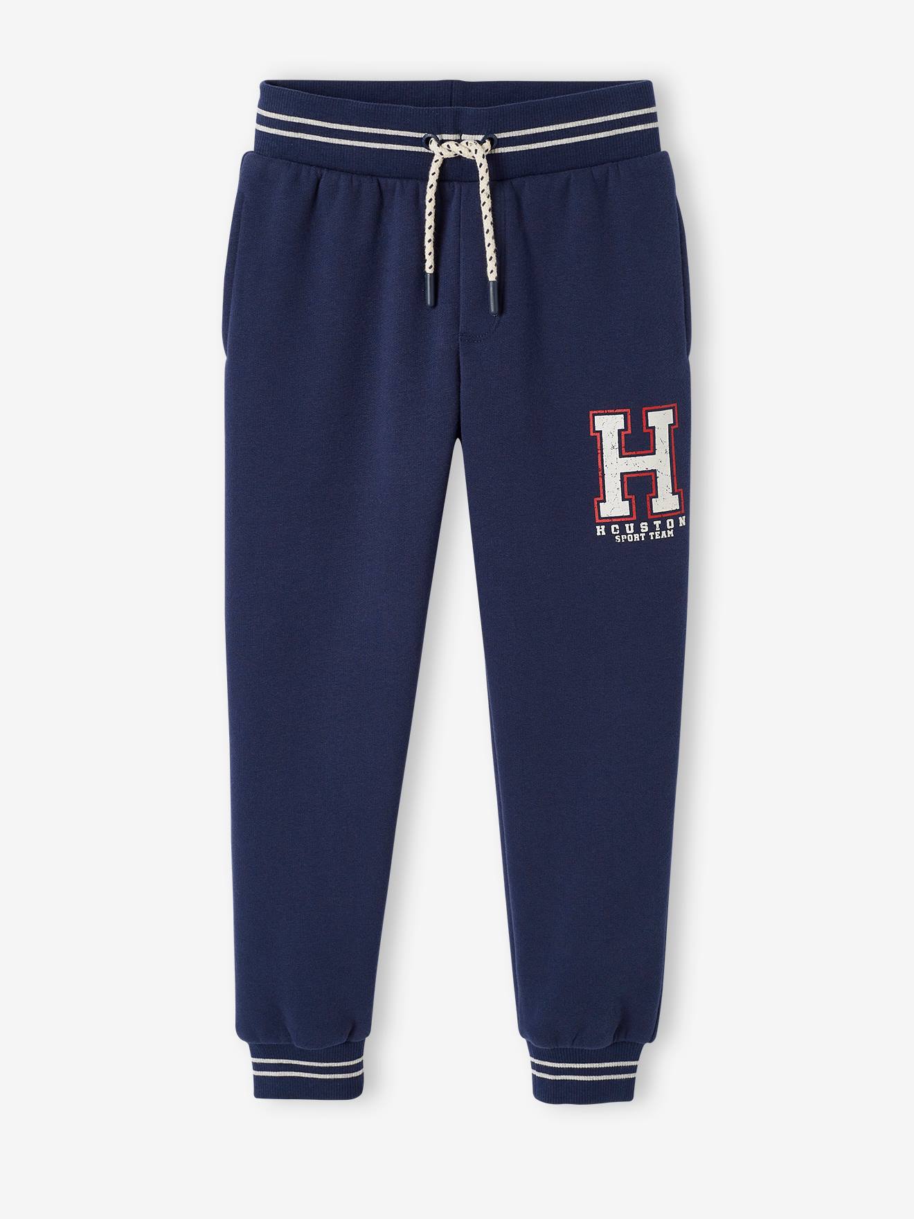 Fleece Joggers for Boys navy blue