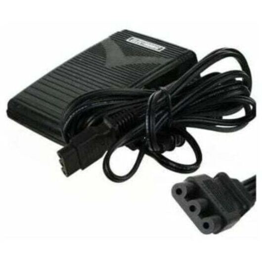 Foot pedal for sewing machines of the brands Alfa, Elna, Babylock, Janome and Pfaff.