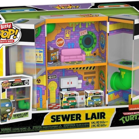 Funko Bitty Pop! Boxes: Teenage Mutant Ninja Turtle Sewer Lair