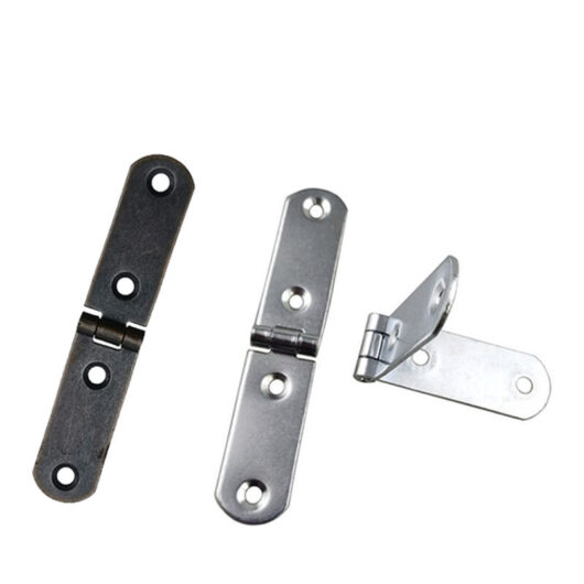 Gotrays - 50Pcs Door Hinges, 180 Degree Cupboard Door Hinges with Screws, Furniture Door Hinges, Invisible Cupboard Hinges, for Sewing Machine,