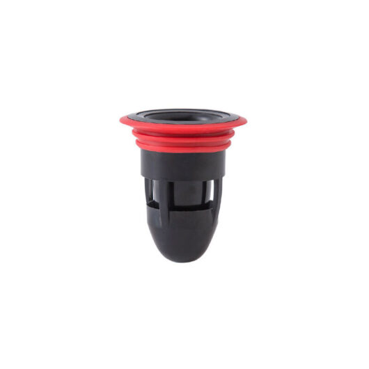 Gotrays - Kitchen Bathroom Shower Floor Drain Backflow Preventer Sewer Odor Stopper (Black)