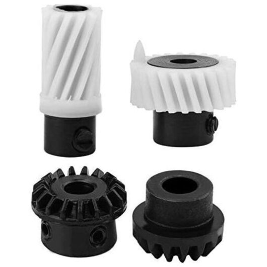 Hook Drive Gear for Singer, Durable Plastic Universal Drive Gear, Feed Shaft Gear Replacement Accessory, 4-Piece Singer Sewing Machine Drive Gear Set