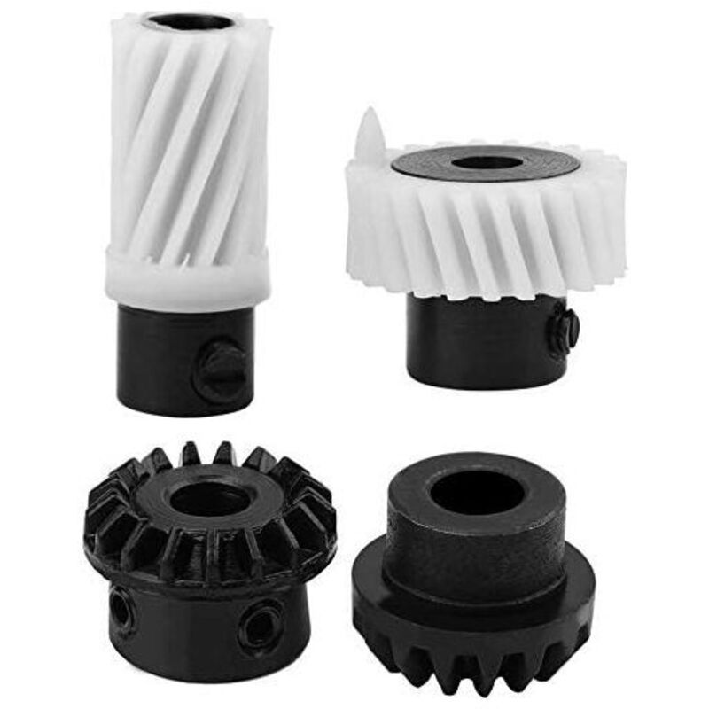 Hook Drive Gear for Singer, Durable Plastic Universal Drive Gear, Feed Shaft Gear Replacement Accessory, 4-Piece Singer Sewing Machine Drive Gear Set