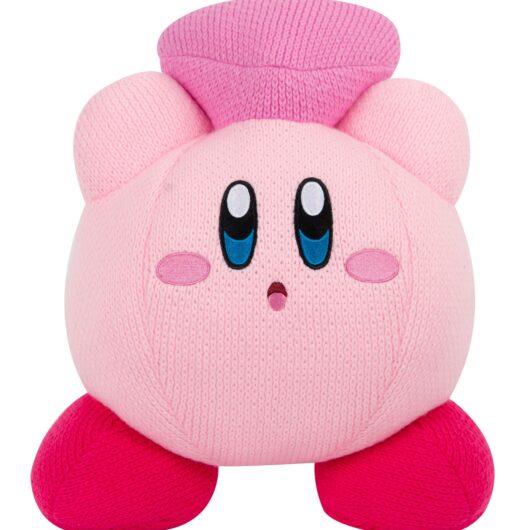 Kirby Friend Heart Knitted Mega Plush