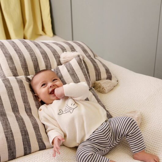 Knitted Set for Newborn Boys blue