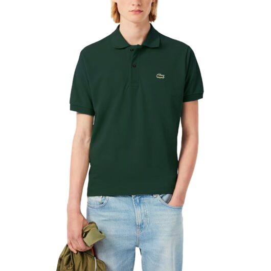 Lacoste | Mens Cotton Polo Shirt - Green / XS