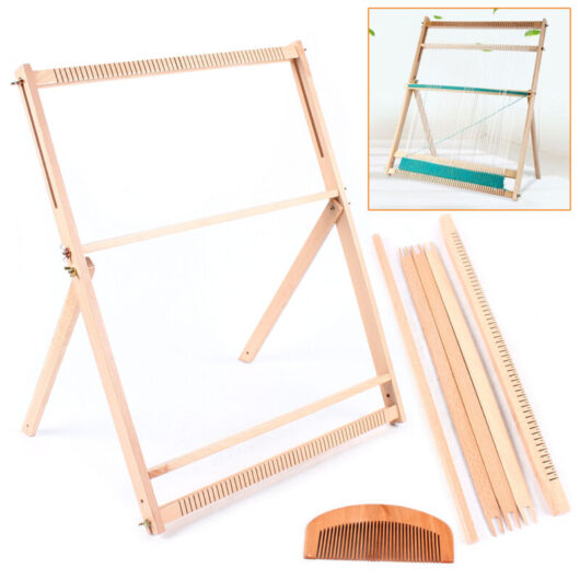 Large Lap Frame Looms Wood Large Weaving Loom for Adults Kids Multi-Craft Extra