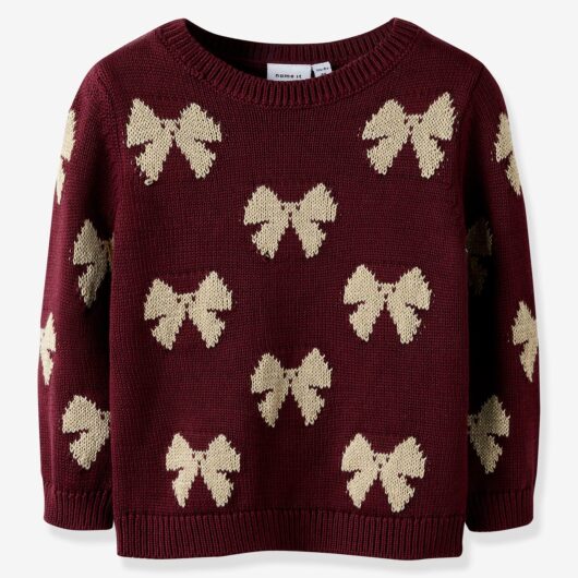 NAME IT girl's NMFREKKA jumper red