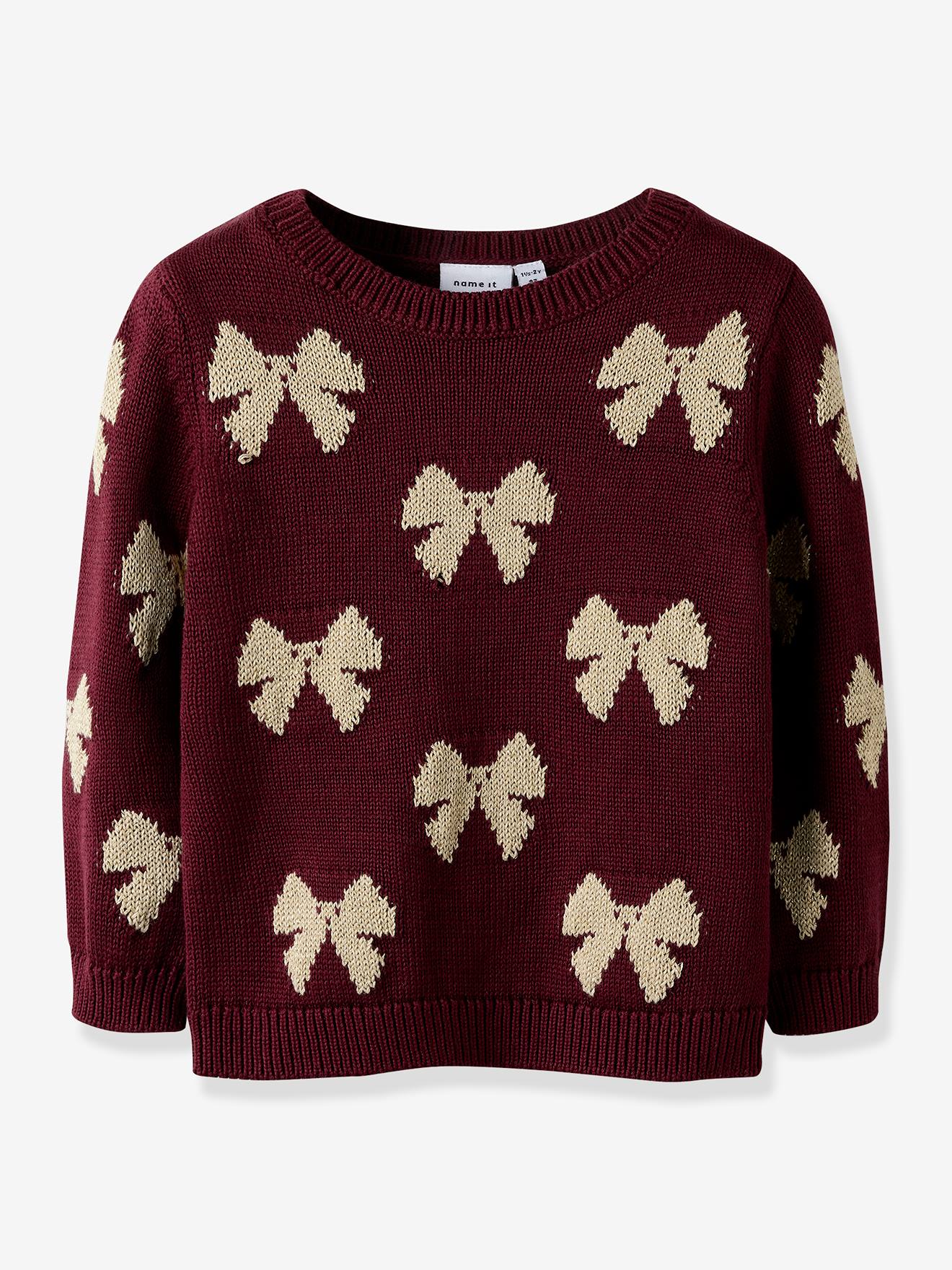 NAME IT girl's NMFREKKA jumper red