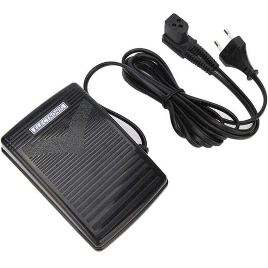 Never used] 220V foot pedal with power cable for Singer 974