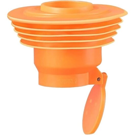 Never used] Drain Anti-Backflow Silicone Anti-Odor Drain Siphon Sewer Pipe Sealer for Household Washing Machines