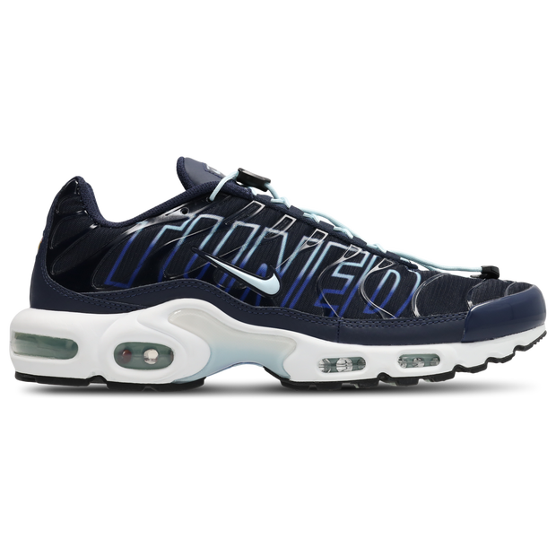 Nike Tuned Men's Sneakers - Blue - Size 7.5 - Leather & Synthetics