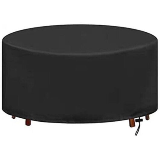 Odipie - never used] Fire Pit Cover, Fire Pit Cover, Reusable, Waterproof, Grill Cover, Barbecue Cover (128 x 71 cm)