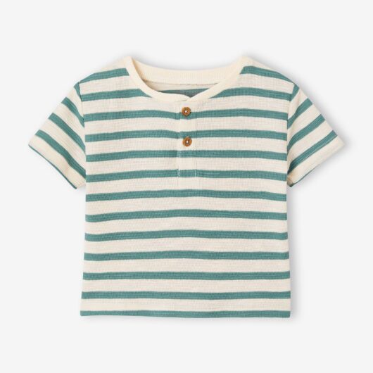 Organic cotton baby t-shirt emerald green