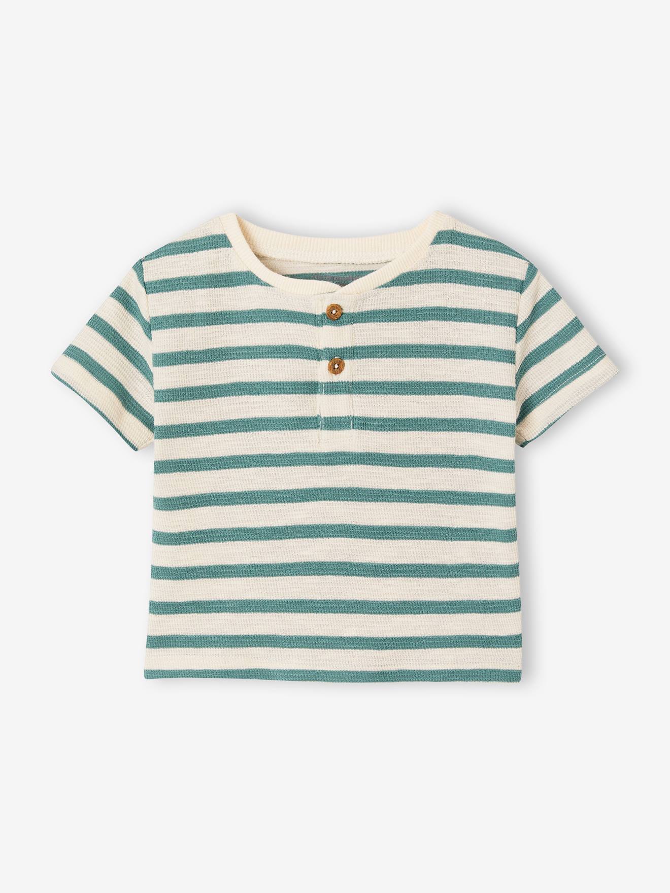 Organic cotton baby t-shirt emerald green