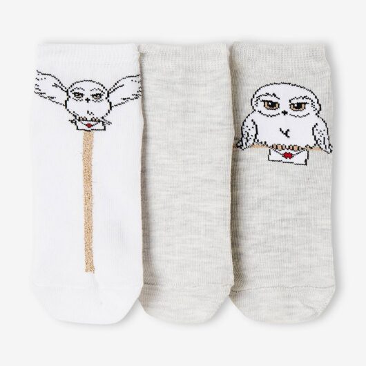 Pack of 3 Pairs of Socks for Girls, Harry Potter®